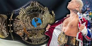 WWE Winged Eagle Belt