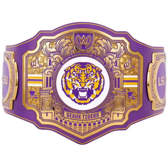 LSU Tigers WWE Legacy Title Belt