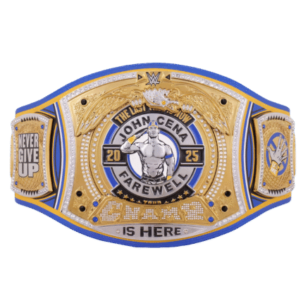 John Cena Farewell Tour 2025 Spinner Championship Replica Belt
