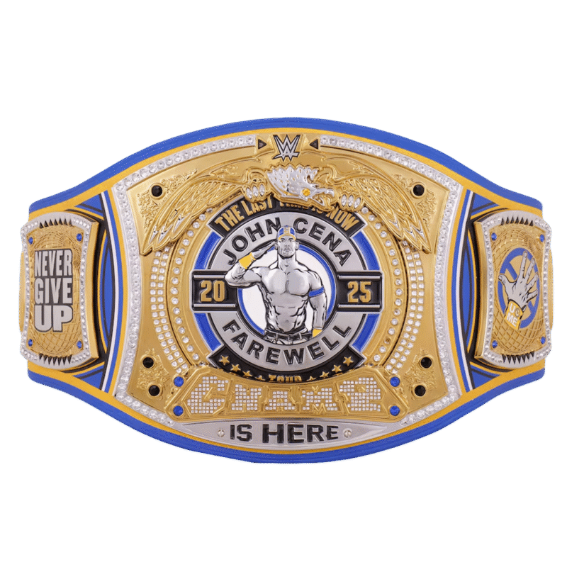 John Cena Farewell Tour 2025 Spinner Championship Replica Belt